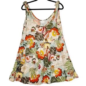 Skylar + Madison Tie Shoulder Mini Sundress Tunic